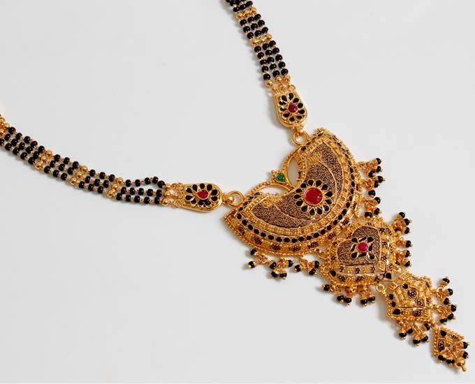 Gold Mangalsutra Design 2