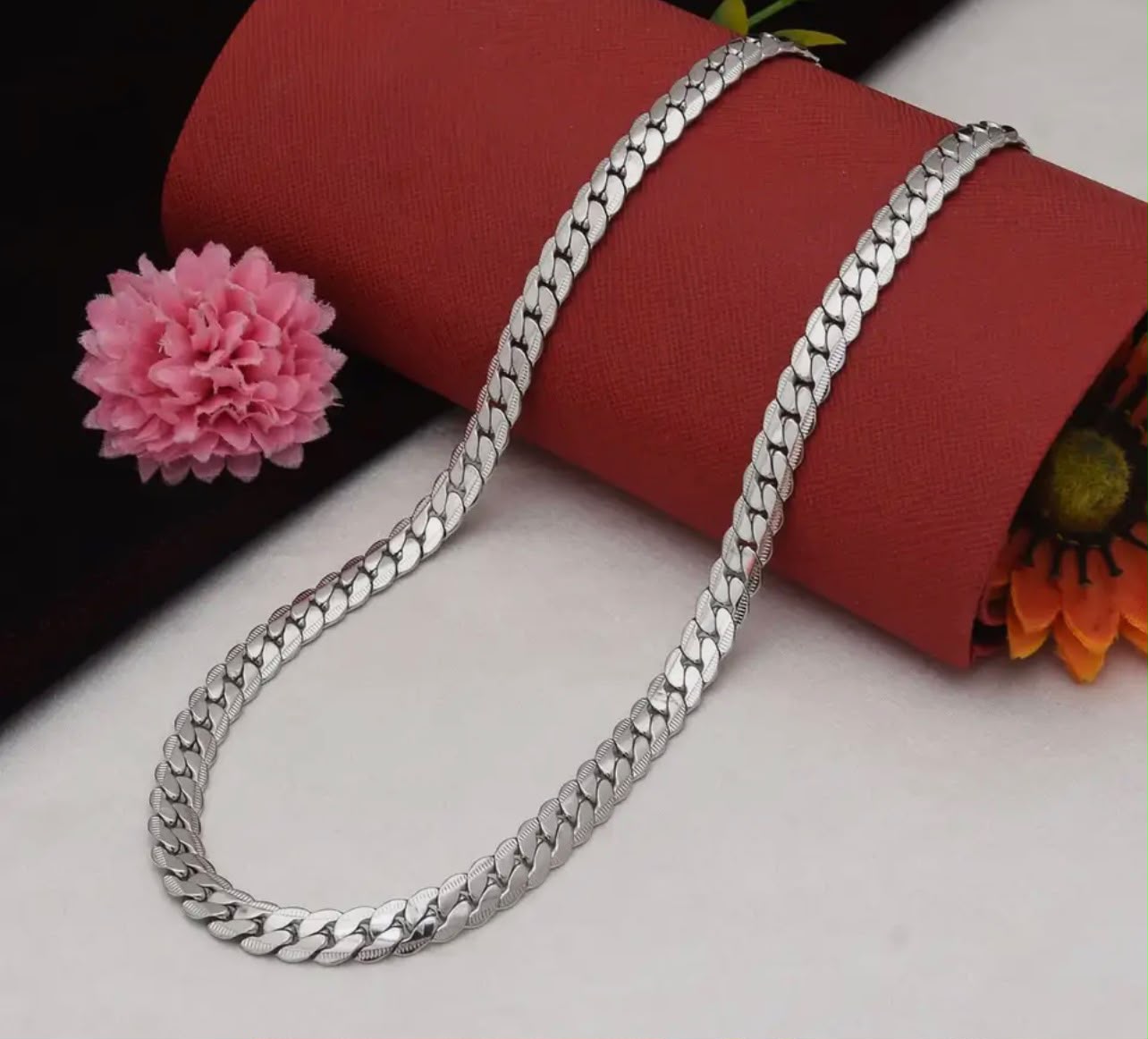 Silver Box Chain