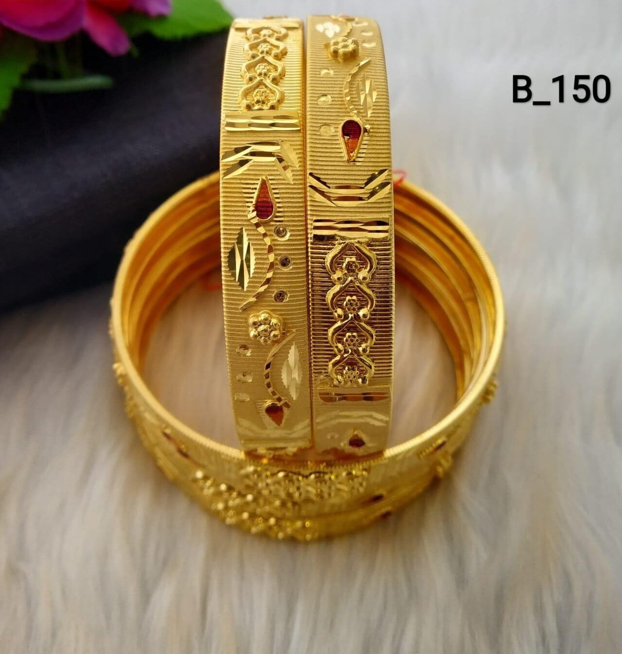 Gold Bangle Design 1