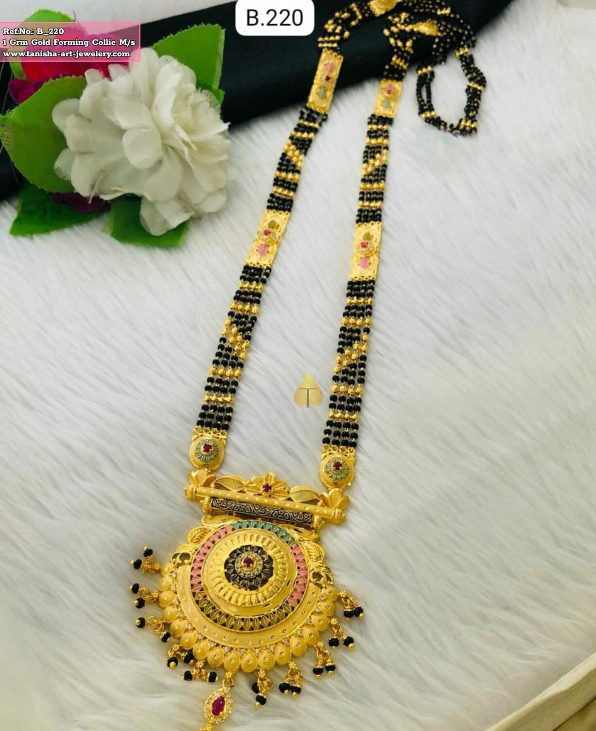 Gold Mangalsutra Design 3