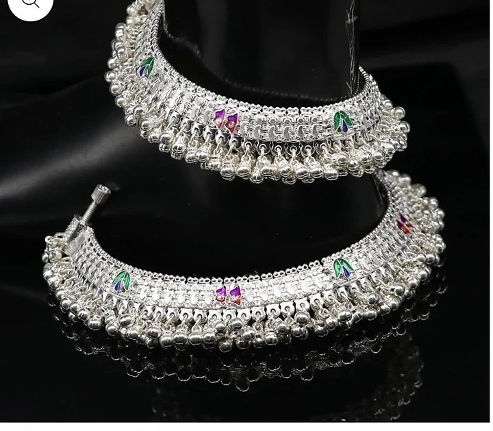 Ghungroo Silver Payal